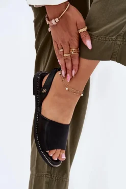 Sandały Płaskie><noscript><img width=