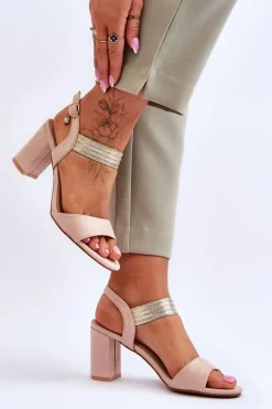 Sandały Na Obcasie><noscript><img width=