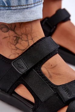 Sandały Płaskie><noscript><img width=