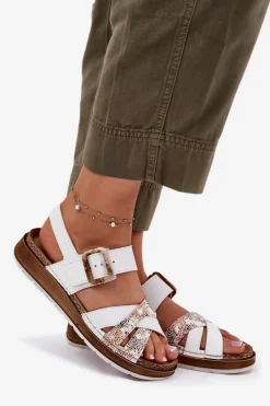 Sandały Na Koturnie|Sandały Płaskie><noscript><img width=