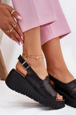 Sandały Na Koturnie><noscript><img width=