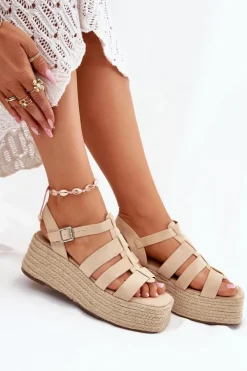 Sandały Na Koturnie><noscript><img width=