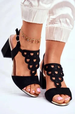 Sandały Na Obcasie><noscript><img width=