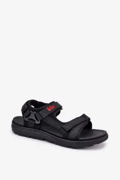 Sandały Męskie>Lee Cooper Sandały Męskie LCW-25-34-3552M Czarne