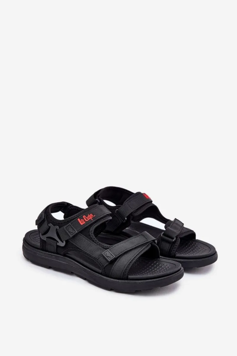 Sandały Męskie>Lee Cooper Sandały Męskie LCW-25-34-3552M Czarne