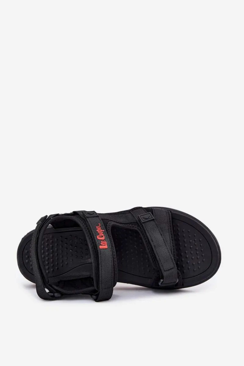 Sandały Męskie>Lee Cooper Sandały Męskie LCW-25-34-3552M Czarne