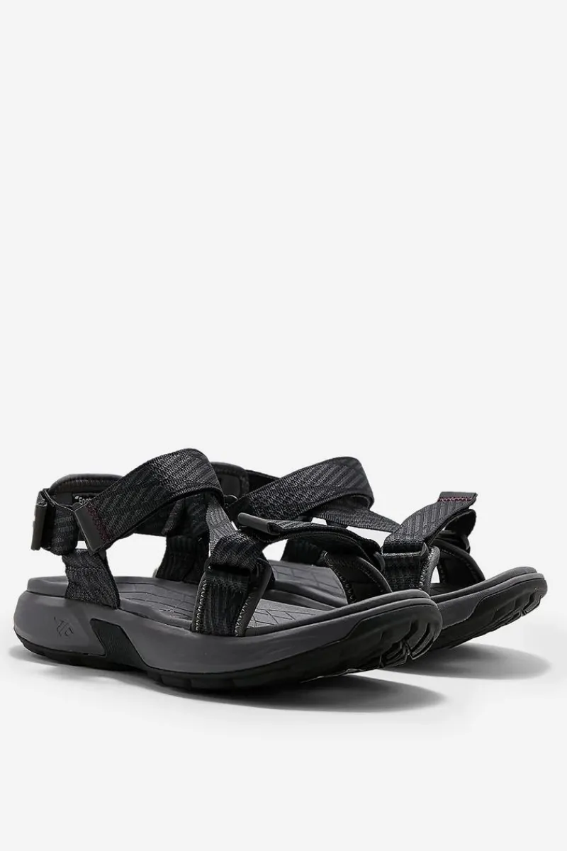 Sandały Męskie Sportowe RSS2SANM047-23S Ciemnoszare Męskie Sandały Męskie