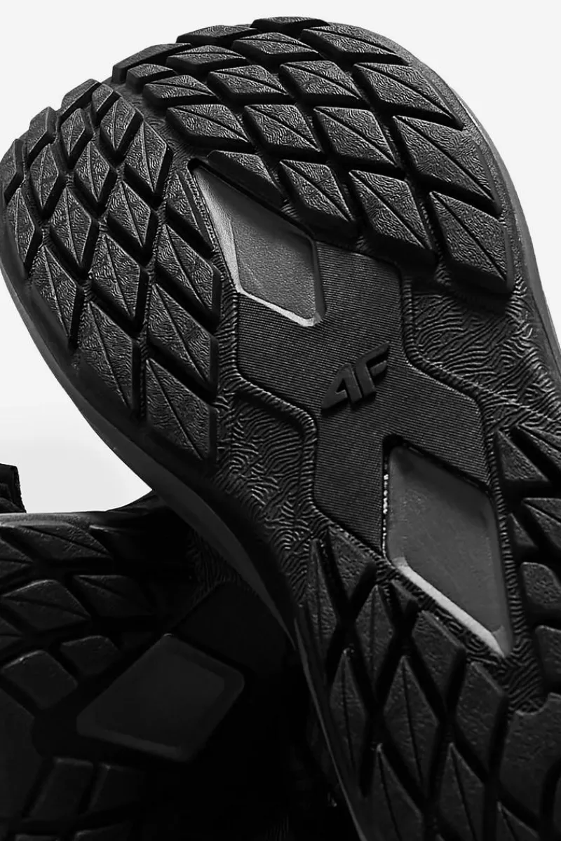 Sandały Męskie Sportowe RSS2SANM047-23S Ciemnoszare Męskie Sandały Męskie