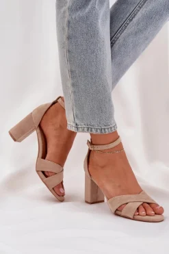 Sandały Na Obcasie><noscript><img width=