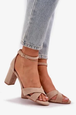 Sandały Na Obcasie><noscript><img width=