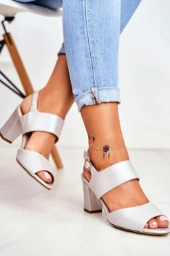 Sandały Na Obcasie><noscript><img width=