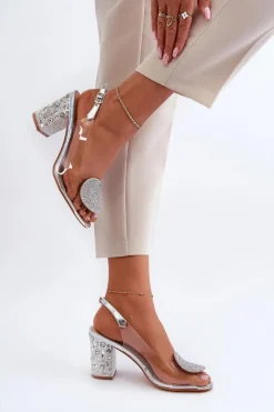 Sandały Na Obcasie><noscript><img width=