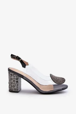 Sandały Na Obcasie><noscript><img width=