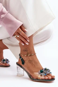 Sandały Na Obcasie><noscript><img width=