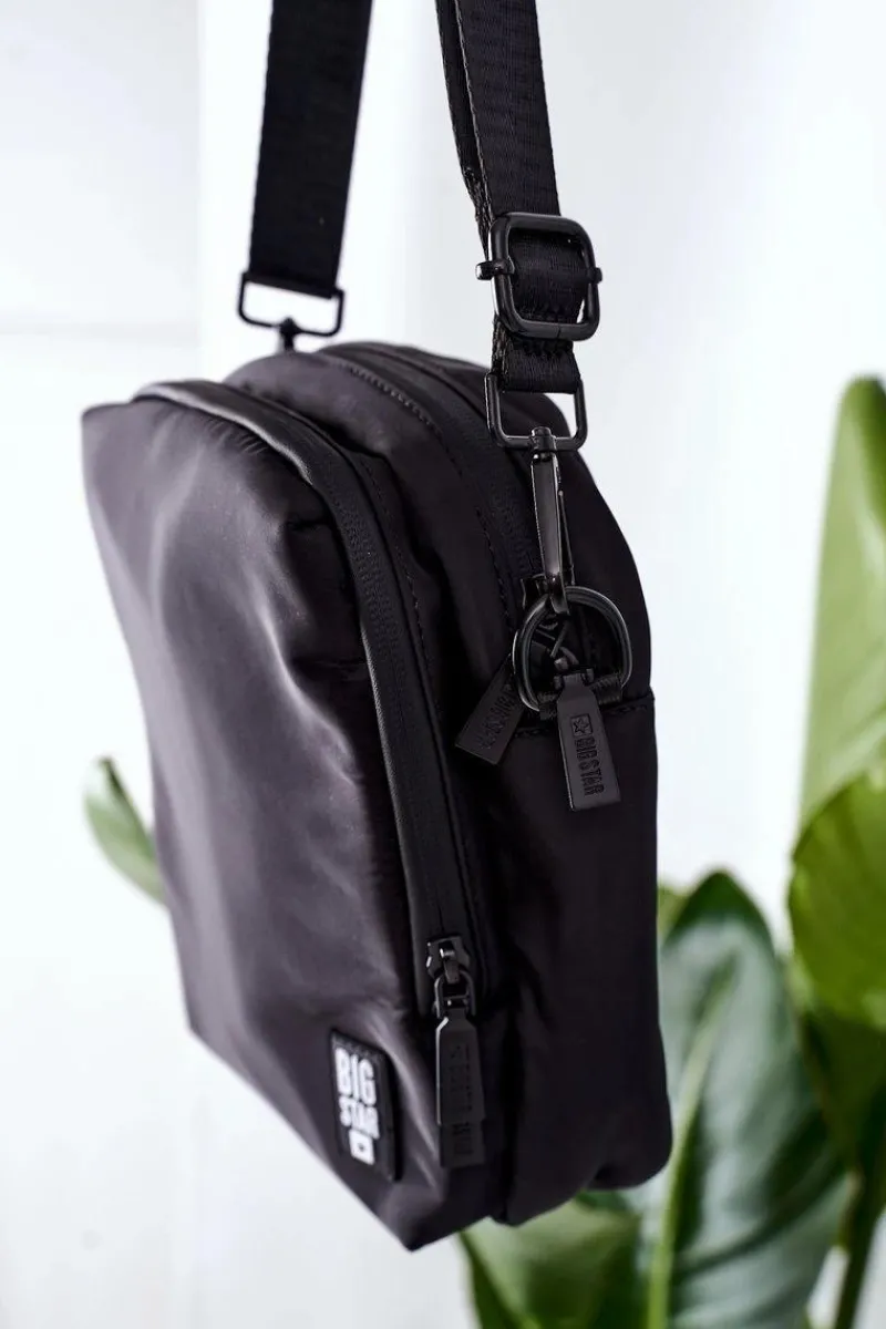 Torby Sportowe>Big Star Shoes Saszetka Big Star II574052 Czarna