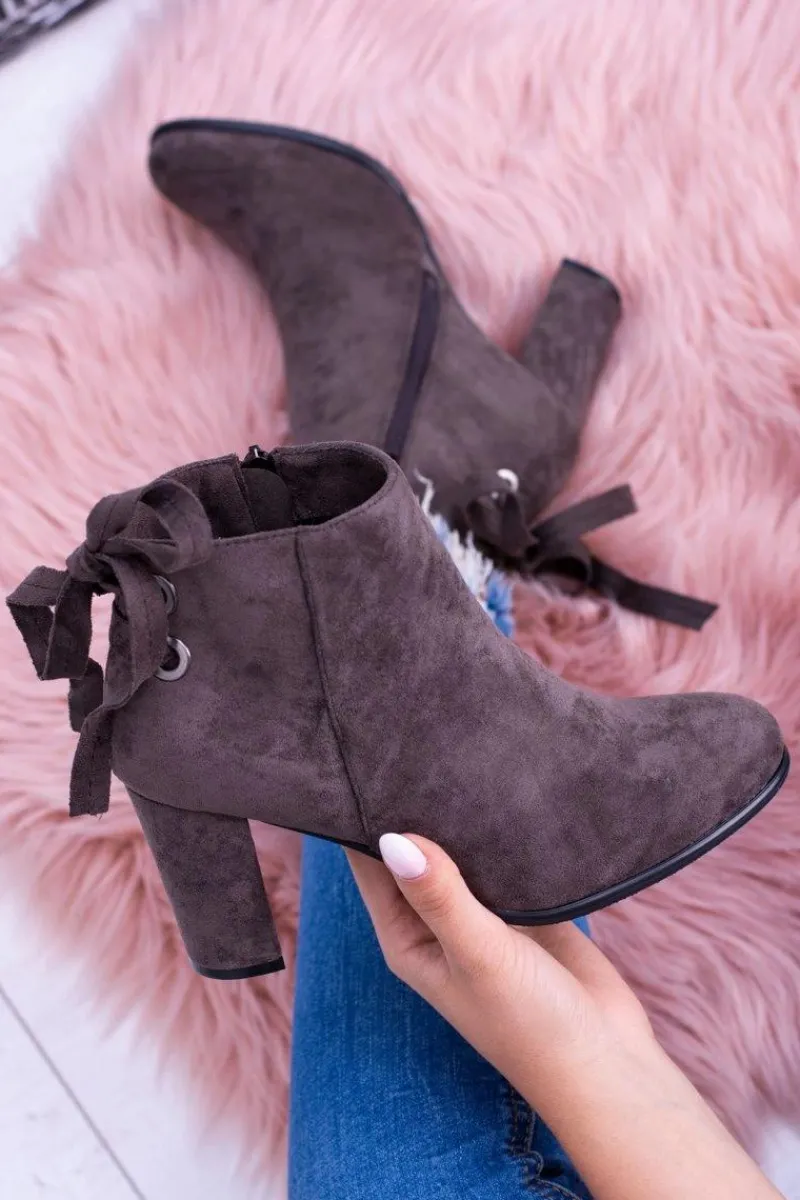 Sale Buty Sergio Leone Sergio Leone Botki Na Słupku Coffe Zamsz Symfonia