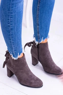 Sale Buty Sergio Leone Sergio Leone Botki Na Słupku Coffe Zamsz Symfonia