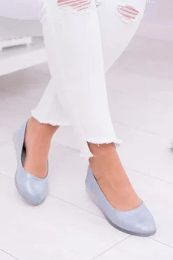 Hot Buty Sergio Leone Sergio Leone Damskie Niebieskie Balerinki Makalu