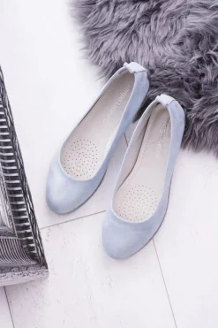 Hot Buty Sergio Leone Sergio Leone Damskie Niebieskie Balerinki Makalu