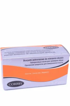 Skarpetki|Skarpetki>Corbby Skarpetki jednorazowe do mierzenia obuwia 120 sztuk