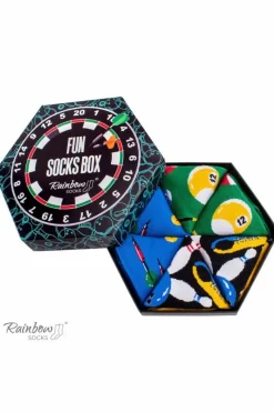 Skarpetki|Skarpetki>ZOOKSY/RAINBOW SOCKS Skarpetki Rainbow Socks Dla Fana Rozrywki 3 Pary Wielokolorowy