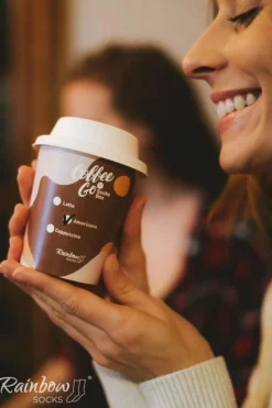 Best Skarpetki Rainbow Socks Kawa Americano 1 Para Skarpetki|Skarpetki