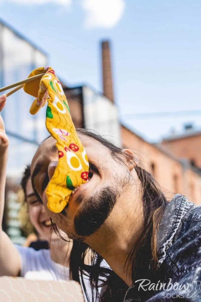 Outlet ZOOKSY/RAINBOW SOCKS Skarpetki Rainbow Socks Makaron Azjatycki 2 Pary