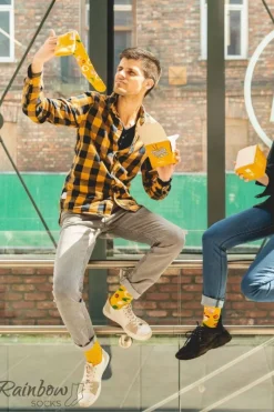 Outlet ZOOKSY/RAINBOW SOCKS Skarpetki Rainbow Socks Makaron Azjatycki 2 Pary