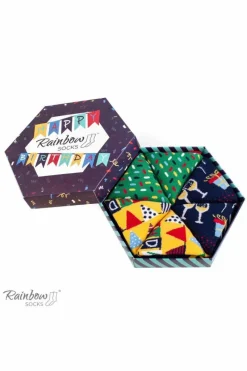 Skarpetki|Skarpetki>ZOOKSY/RAINBOW SOCKS Skarpetki Rainbow Socks Na Urodziny 3 Pary