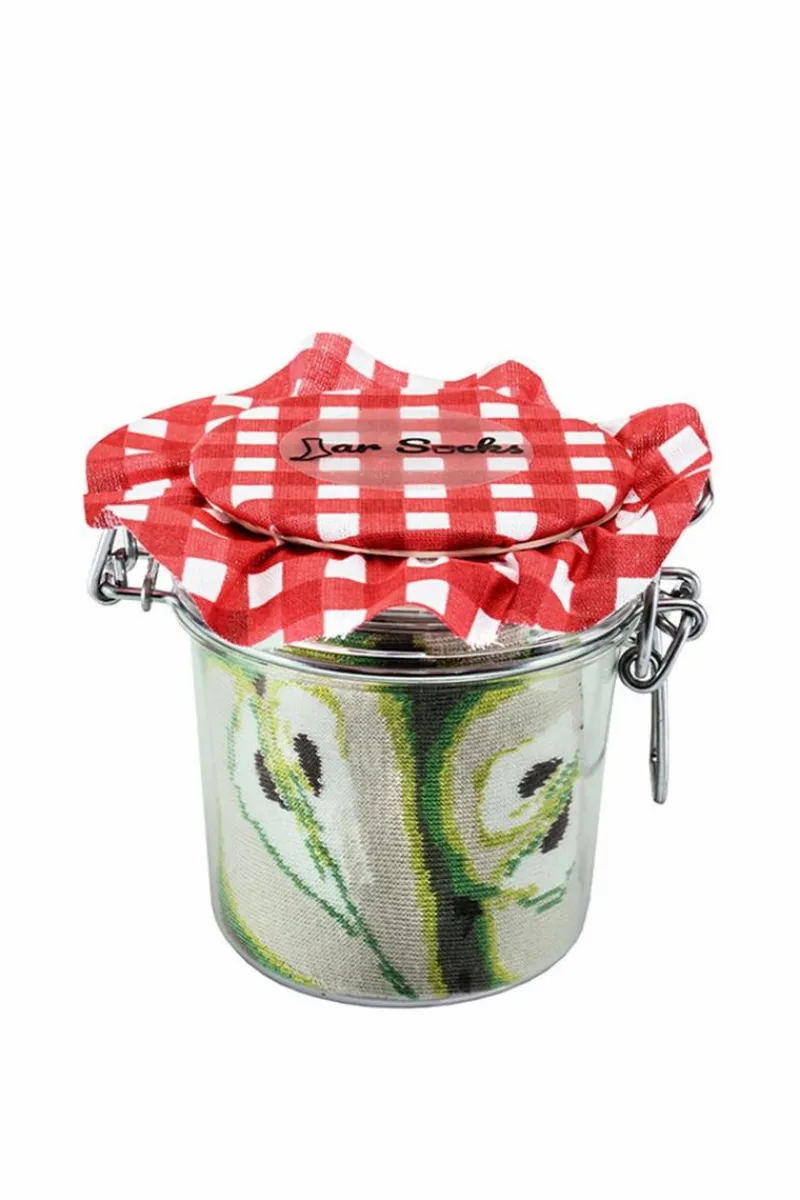 Skarpetki|Skarpetki>ZOOKSY/RAINBOW SOCKS Skarpetki Rainbow Socks Owoce W Słoiku Gruszki Truskawki 2 Pary