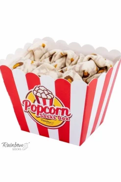 Outlet Skarpetki Rainbow Socks Pudełko Popcornu 2 Pary Skarpetki|Skarpetki