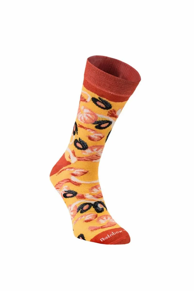 Clearance Skarpetki Rainbow Socks Pizza 4 Pary Owoce Morza Skarpetki|Skarpetki