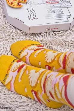 Online ZOOKSY/RAINBOW SOCKS Skarpetki Rainbow Socks Pizza 4 Pary Włoska Hawajska Capricciosa
