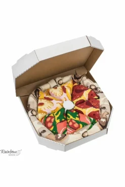 Online Skarpetki Rainbow Socks Pizza 4 Pary Hawajska Pepperoni Włoska Skarpetki|Skarpetki