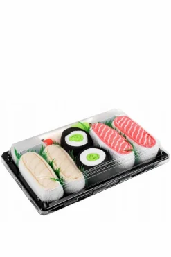 Discount Skarpetki Rainbow Socks Sushi 3 Pary Ryba Maślana Maki Ogórek Łosoś Skarpetki|Skarpetki