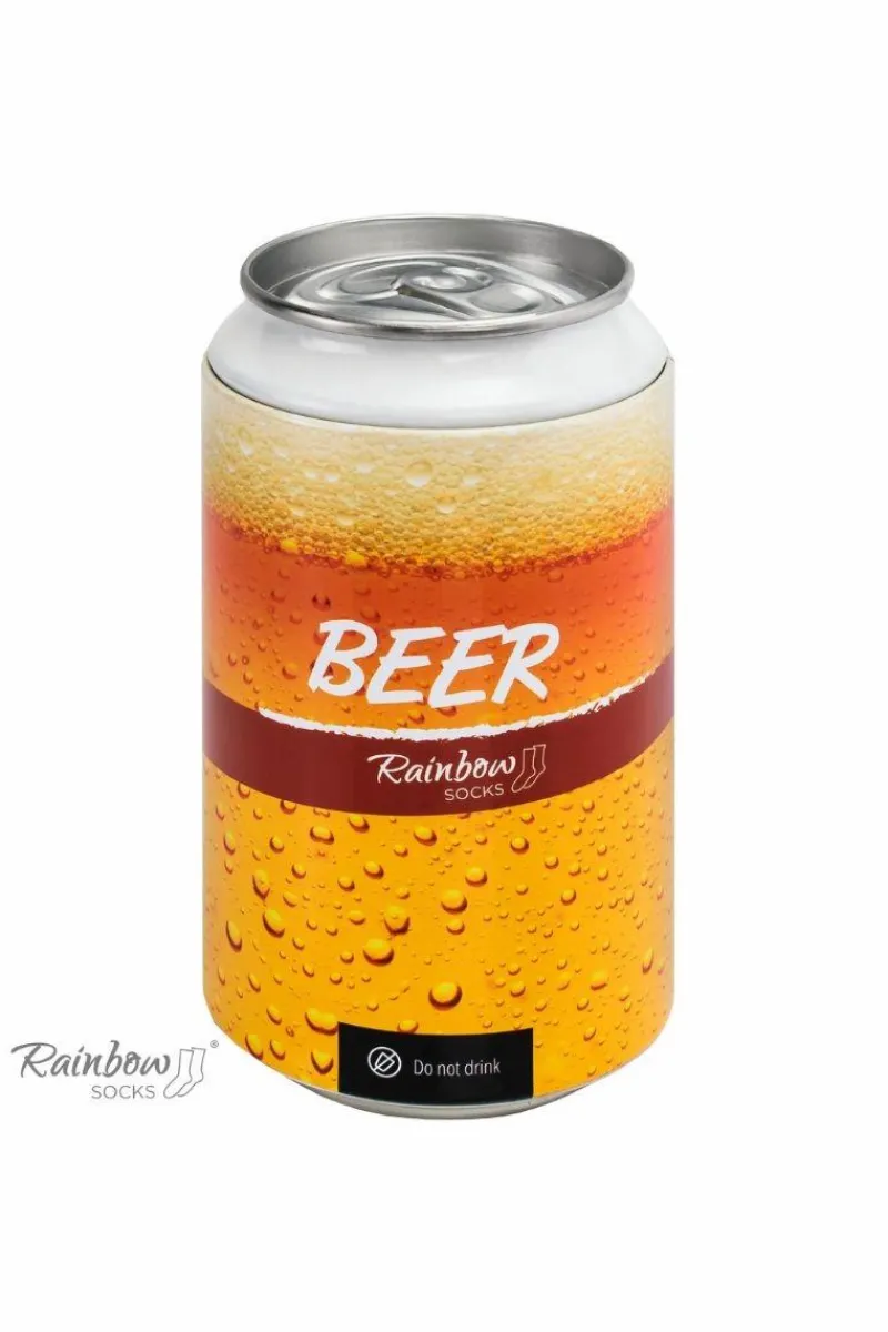 Skarpetki Rainbow Socks W Puszce Piwo 1 Para Skarpetki|Skarpetki