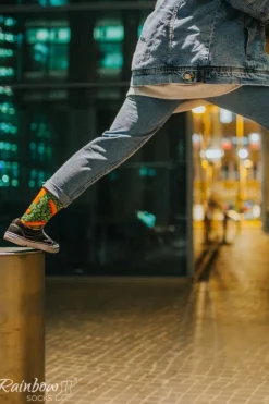 Online Skarpetki Rainbow Socks Warzywa W Słoiku Papryczki Chili Groszek Z Marchewką 2 Pary Skarpetki|Skarpetki