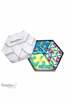 Skarpetki|Skarpetki>ZOOKSY/RAINBOW SOCKS Skarpetki Rainbow Socks W Geometryczne Wzory 3 Pary Wielokolorowy