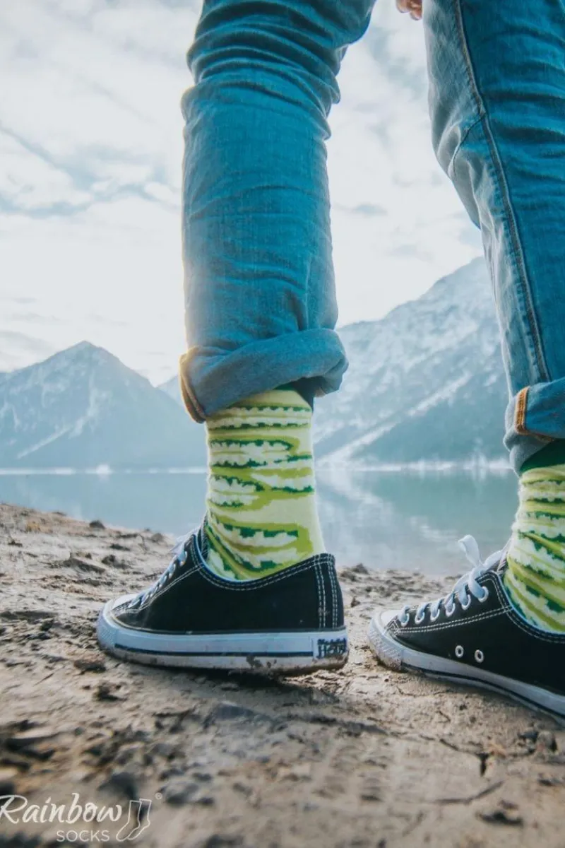 ZOOKSY/RAINBOW SOCKS Skarpetki Rainbow Socks Warzywa W Słoiku Ogórki 2 Pary