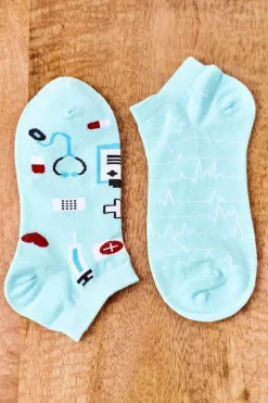 Skarpetki|Skarpetki>Boto Skarpetki Stopki Nie Do Pary Medyczne Miętowe