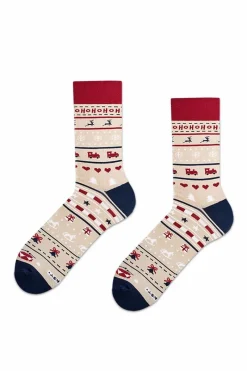 Skarpetki|Skarpetki>ZOOKSY/RAINBOW SOCKS Skarpetki Zooksy Świąteczne List