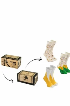 Skarpetki|Skarpetki>ZOOKSY/RAINBOW SOCKS Skarpetkowy Zestaw Filmowy 3 Pary Rainbow Socks Wielokolorowy