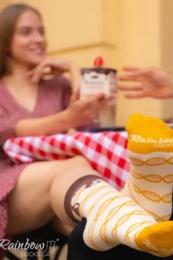 Best ZOOKSY/RAINBOW SOCKS Skarpety Deser TIRAMISU 1 Para Rainbow Socks