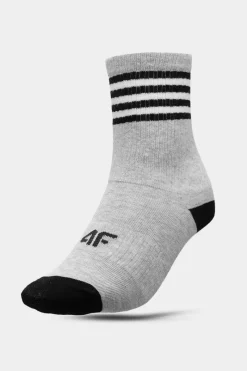 Sale 4F Skarpety Casual Chłopięce Za Kostkę 3-PACK JWAW23USOCM234-90S Multikolor