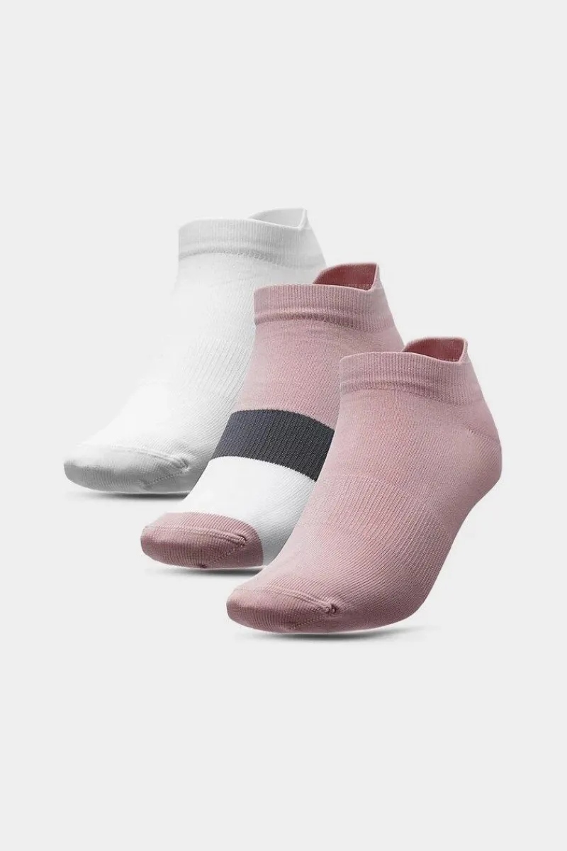 New 4F Skarpety Damskie Casual 3-PACK AW23USOCF195-91S Multikolor