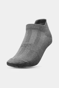 Discount 4F Skarpety Damskie Treningowe 3-PACK AW23USOCF194-92M Szare