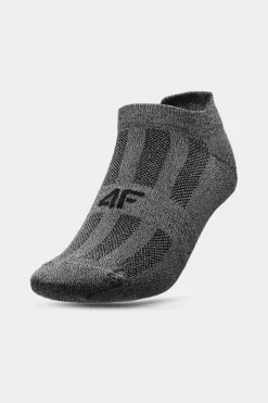 Discount 4F Skarpety Damskie Treningowe 3-PACK AW23USOCF194-92M Szare