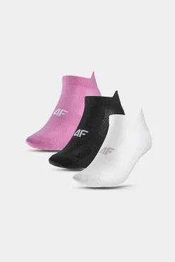 New Skarpety Damskie Treningowe 3-PACK AW23USOCF194-93S Multikolor Skarpetki|Skarpetki