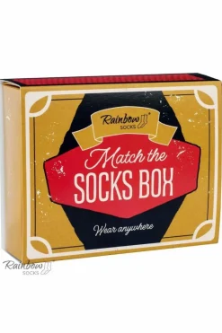 Skarpetki|Skarpetki>ZOOKSY/RAINBOW SOCKS Skarpety MATCH BOX Zapałki 1 Para Rainbow Socks