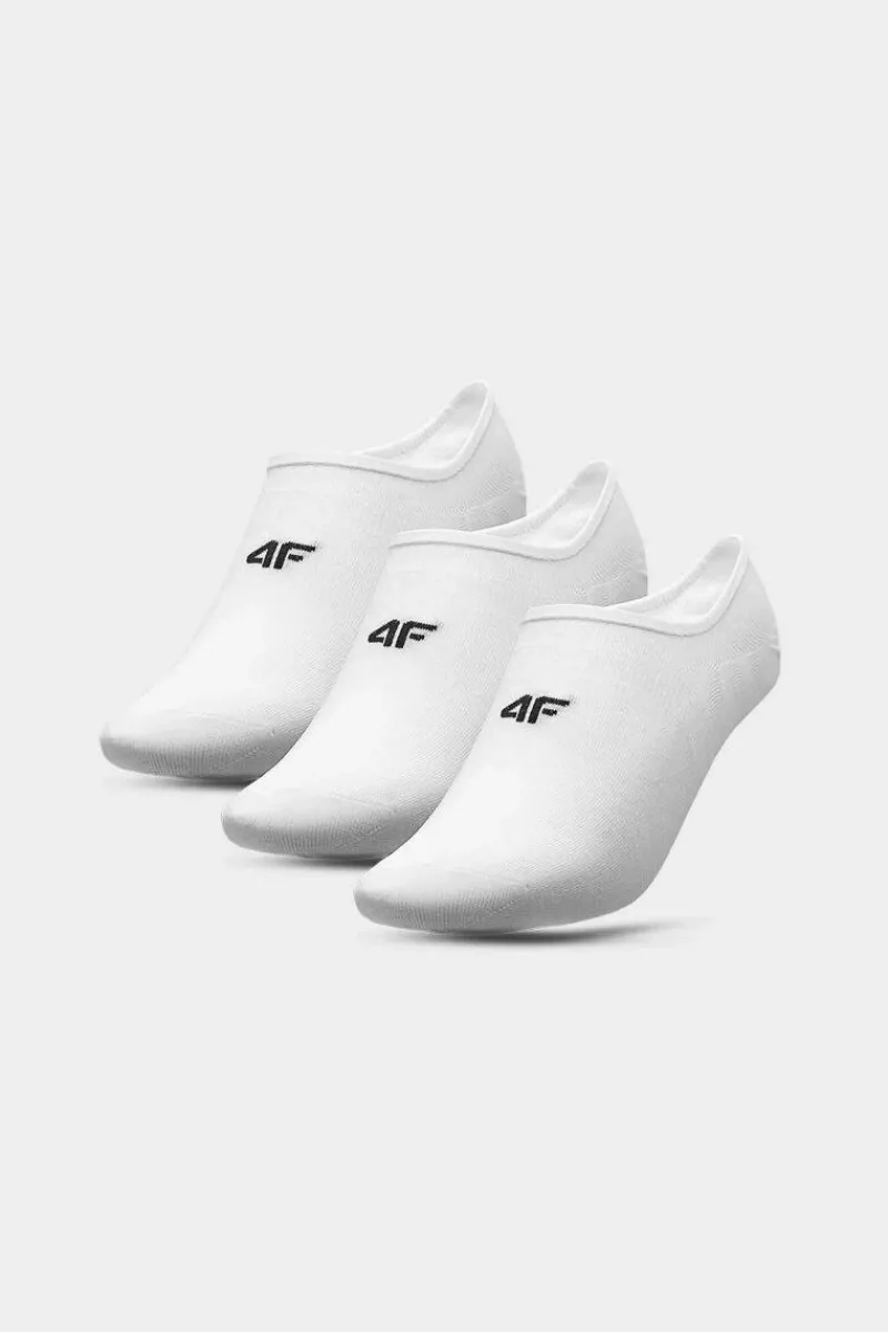 Sale Skarpety Męskie Stopki Treningowe 3-PACK AW23USOCM202-10S Białe Skarpetki|Skarpetki